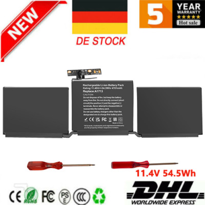 AKKU Für A1713 A1708(EMC 2978) Apple MacBook Pro 13'' A1708 Late 2016 Mid 2017