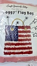 Craft Yourself Silly - Make Your Own Proggy American Flag Bag Tool Included
