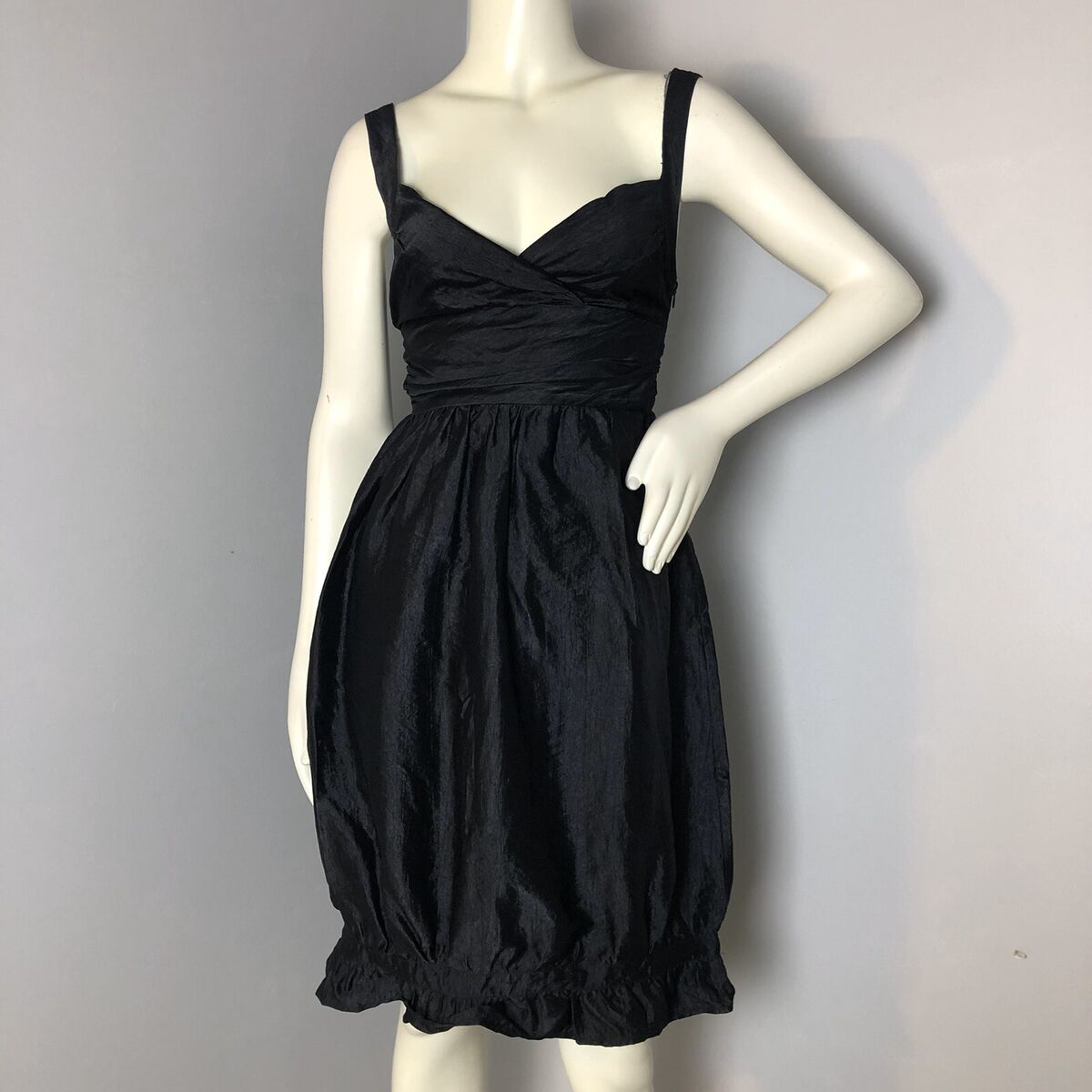 Fleece V-neck Black Sheath/Column Evening Dress Fleece V-neck Black Sheath/Column Evening Dress
