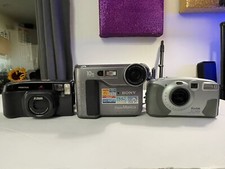 Lot of 3 cameras Sony Mavica Pentax KODAK