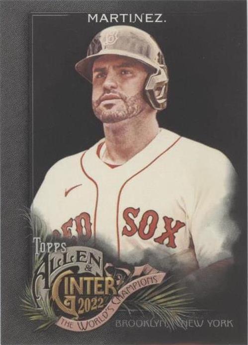 2022 Topps Allen & Ginter X - J.D. Martinez #166 - 1 of 1
