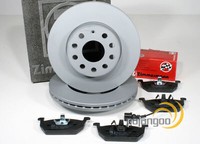 Zimmermann Bremsscheiben 276 Mm BremsbeläGe Vorne FüR VW Golf Alltrack
