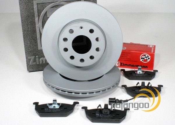 Zimmermann Bremsscheiben 276 Mm BremsbeläGe Vorne FüR VW Golf Alltrack-image