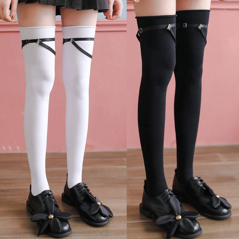 Cute over the knee clearance socks