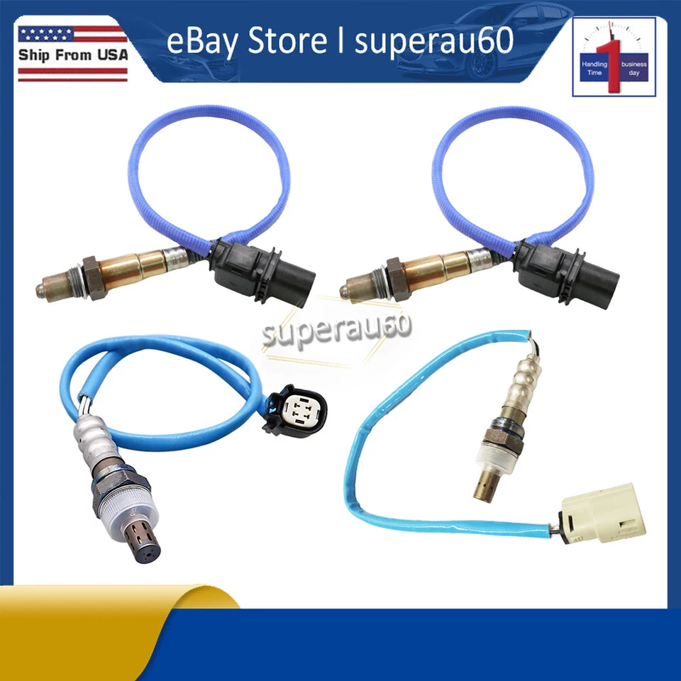 Sensor de oxígeno O2 policía aguas arriba aguas abajo 4x para Ford Flex 2011-2015 Foto 2 de 4