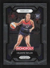 Celeste Taylor 2024 Panini Prizm WNBA Monopoly Rookie Phoenix Mercury #66