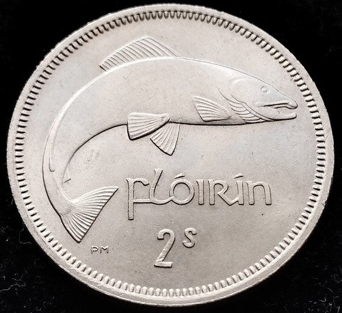 Ireland 1968 | Irish 2s | Irish Florin | Salmon | UNC - Picture 7 of 8