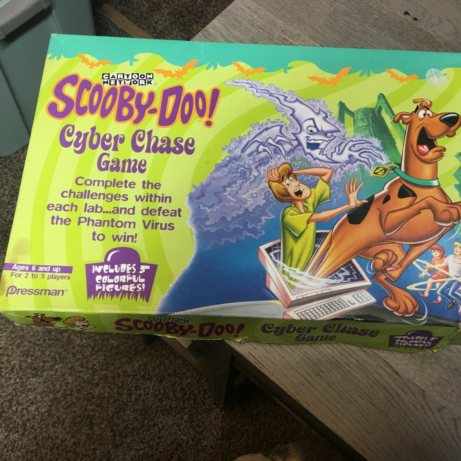 2001 Scooby-doo! Cyber Chase Game by Pressman Game Missing 2 Cards | eBay