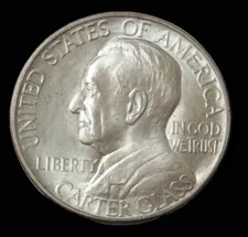 1936 LYNCHBURG SILVER 50c COMMEMORATIVE CHOICE MINT STATE COIN
