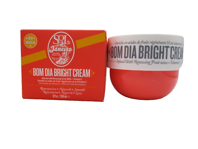 Sol De Janeiro Bom Dia Bright Cream Infused with Renewing Fruit AHAs ~ 8 oz/BNIB