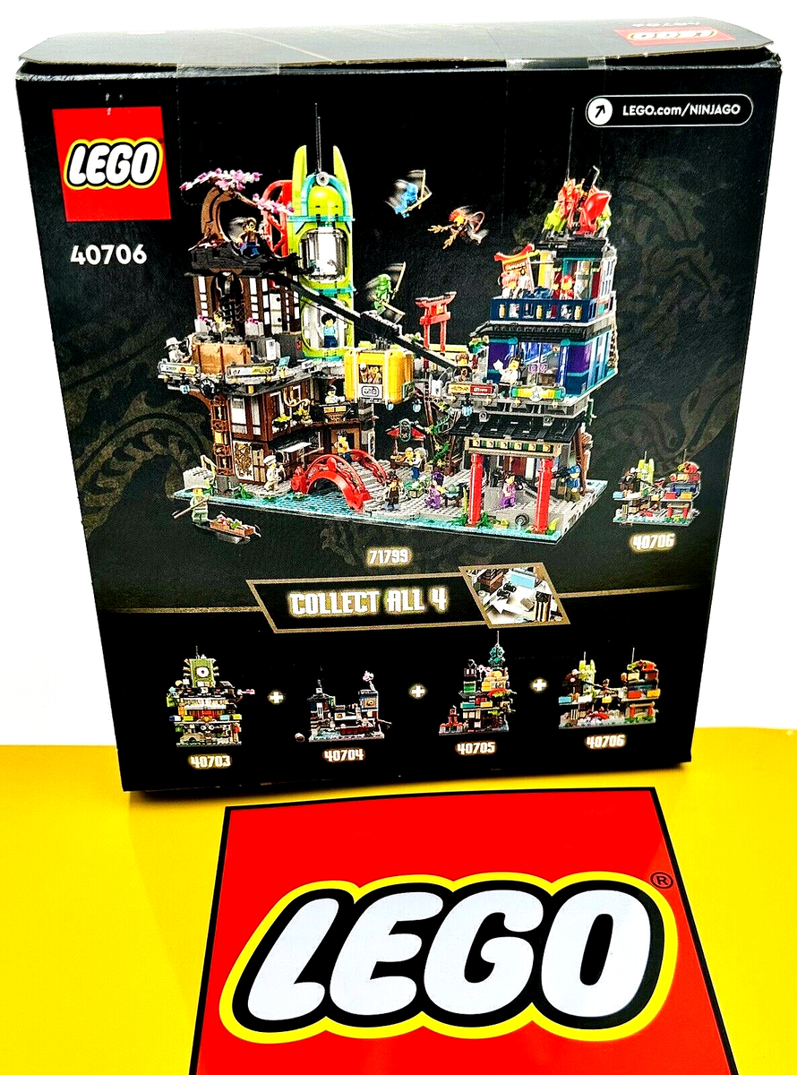 LEGO 40706 Micro Ninjago City Markets (Collect all 4) | eBay