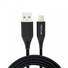 iPHONE iPAD iPOD - 10FT LONG USB CABLE FAST CHARGE POWER CORD SYNC WIRE BRAIDED