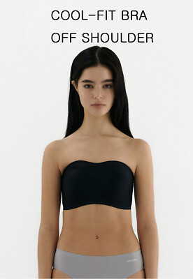 [Verish] Women Strapless Bra,Off-shoulder,Cool-fit, KOREA Chung-Ha | eBay