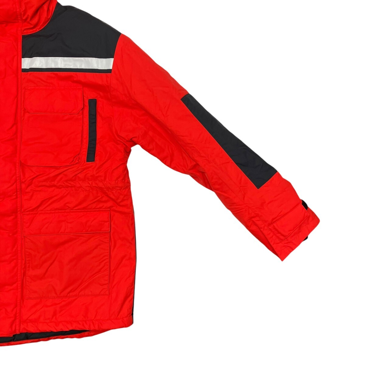 Balenciaga Mat Nylon Jacket 602027 Red Black Size 44 Men's used