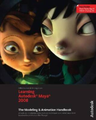 Learning Autodesk Maya 2008, (Official Autodesk Training Guide, incl - VERY GOOD
