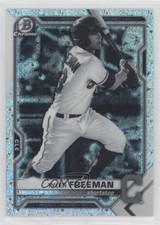 2021 Bowman Chrome Black & White Mini-Diamond Refractor Tyler Freeman 00v4