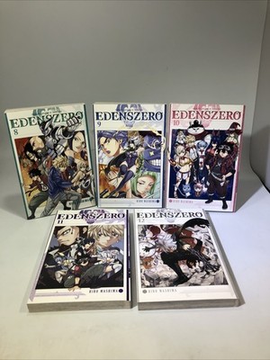 Edens Zero Volumes 8-12 by Hiro Mashima Kodansha Comics Manga Book Lot