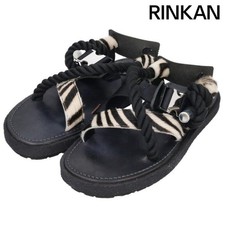 Sacai 20-02292M Halakorope Design Sandals Men's 41 Used c1e02b82e12b352299debcdb