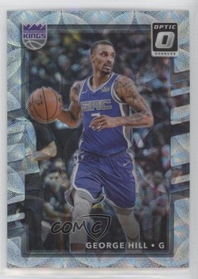 2017-18 Panini Donruss Optic Premium Box Set Prizm 4/249 George Hill #129 0l2