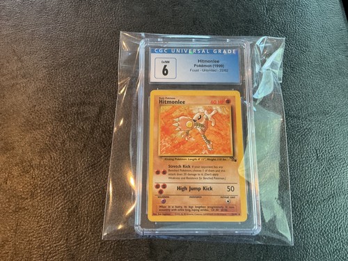 Hitmonlee (Unlimited) graded CGC 6 for sale on eBay
