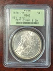 1878 7TF PCGS MS63 REV 1879 OGH MORGAN SILVER DOLLAR OLD GREEN HOLDER