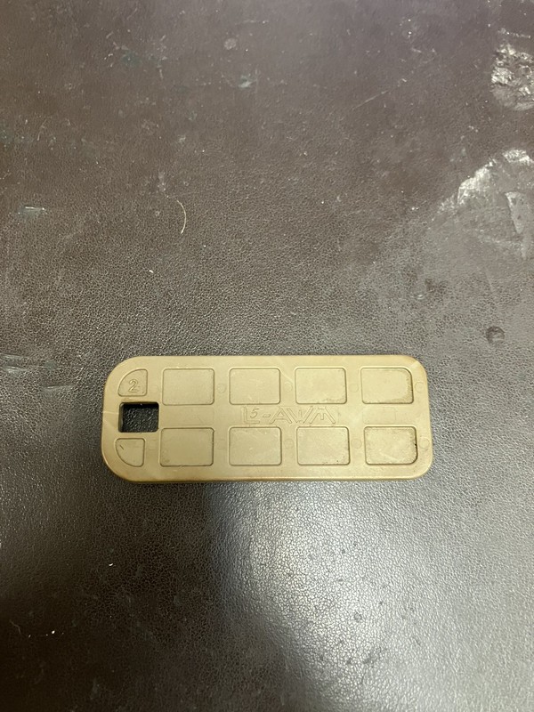 LANCER RIFLE MAGAZINE Baseplate Floor plate Fde replacement Flat Dark Earth 