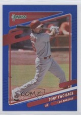 2021 Panini Donruss Variation Holo Blue Anthony Rendon (Tony Two Bags) #107 1u6