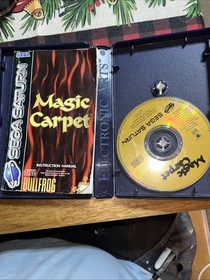 Sega Saturn Magic Carpet Complete In Box with Manual