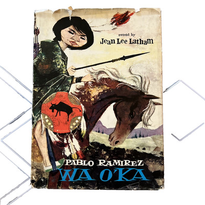 Vintage 1960s Wa O Ka Jean Lee Latham HC DJ Native Folklore, English Pablo Ramir
