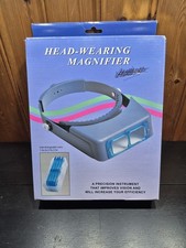 Head Wearing Magnifire Interchangeable Lenses Various Magnification New Unused