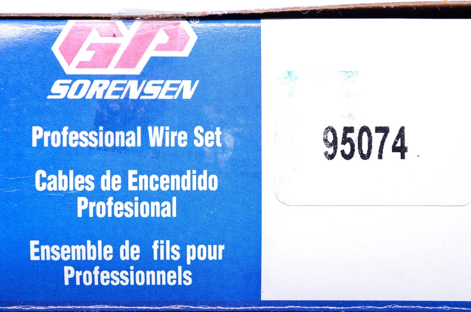 Kit de fios de vela de ignição GP Sorensen 95074 novo na caixa - Imagem 3 de 3