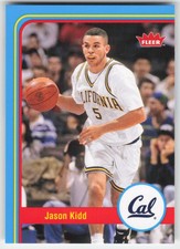 2012-13 Fleer Retro Jason Kidd #3 California Golden Bears