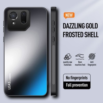 For Asus ROG Phone 9 Pro, Phone Case Hybrid Armor Acrylic AG Matte Frosted Cover