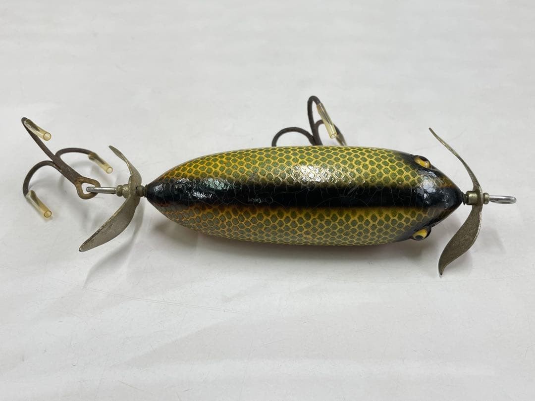 Heddon #350 Musky Surfer Green Scale - Image 3