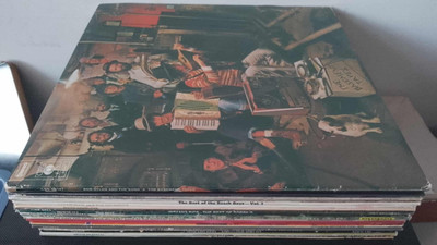 VINYL LP RECORD LOT OF 20 CLASSIC ROCK POP FOLK COUNTRY etc QUEEN DYLAN & OTHERS