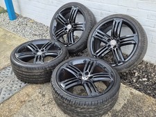 🌟 Genuine Vw 19 inch Talladega alloy wheels 5x112 with TYRES 7m++