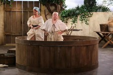 Megan Mullally And Leslie Jordan Smiling 4x6 PHOTO PRINT