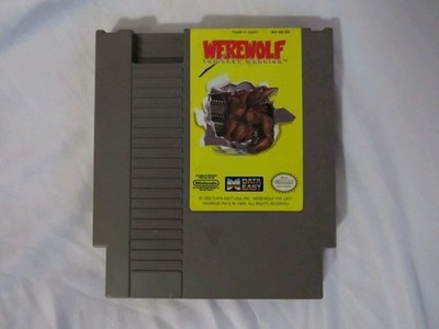 Werewolf the Last Warrior Nintendo NES Cartridge Only Tested Working Condition