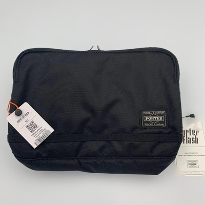 #ad PORTER Yoshida Bag FLASH Shoulder Bag Black 689 05940 from Japan NEW $179.00