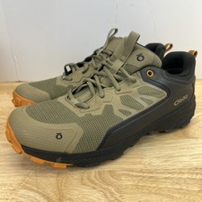 Oboz Katabatic Low B-Dry Shoes Tan Black Hiking Trail Sneaker Outdoor Men  s 9.5