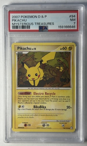 Pikachu graded PSA 7 for sale on eBay
