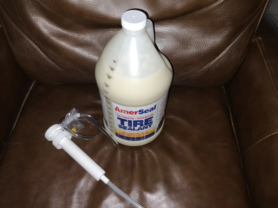 Amerseal Tire Sealant Amerseal 1 gallon with pump Best Tire Sealant Made in USA! - Image 2 of 4