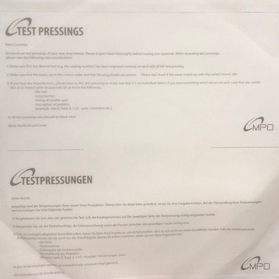 Fairport Convention - Fame and Glory RARE TEST PRESSING 2LP 12''