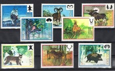 Poland 1973 Mi 2247-54 animals MNH 10.-Eu