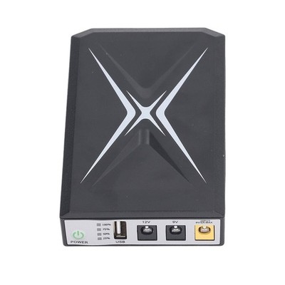 Mini UPS Battery Backup 10400mAh Power Supply For Security Camera Router WiFi Ec