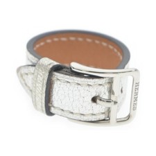 HERMES Ring Silver Vintage Used