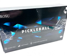 NEW Wrosu Pickleball Paddles: Carbon Fiber Lightweight Set Of 4