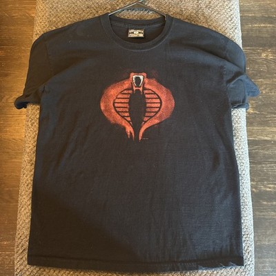 Vintage Y2K 2007 G.I. Joe Cobra Commander Symbol T-Shirt Men s Large