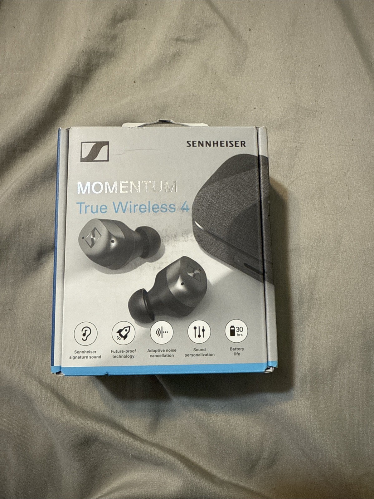 New Sennheiser MOMENTUM True Wireless 4 Active Noise Cancellation Headphones