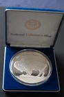 2002 Giant Buffalo Proof 1oz .999Fine Silver COA USA Box